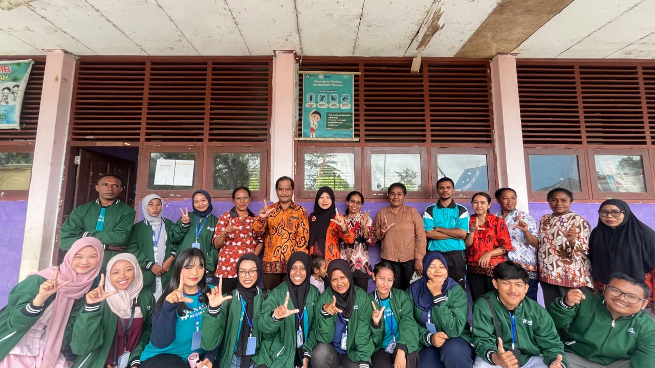 Program K2N UNAMIN: Rumah Belajar Untuk Literasi Anak dan Remaja Mariat Gunung